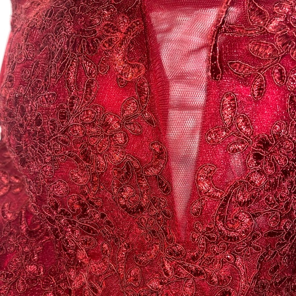 Red Prom Dress - Picture 5 of 6